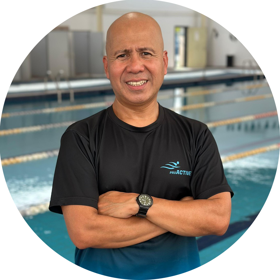 Pedro “Peter” Torririt Proactive swimming